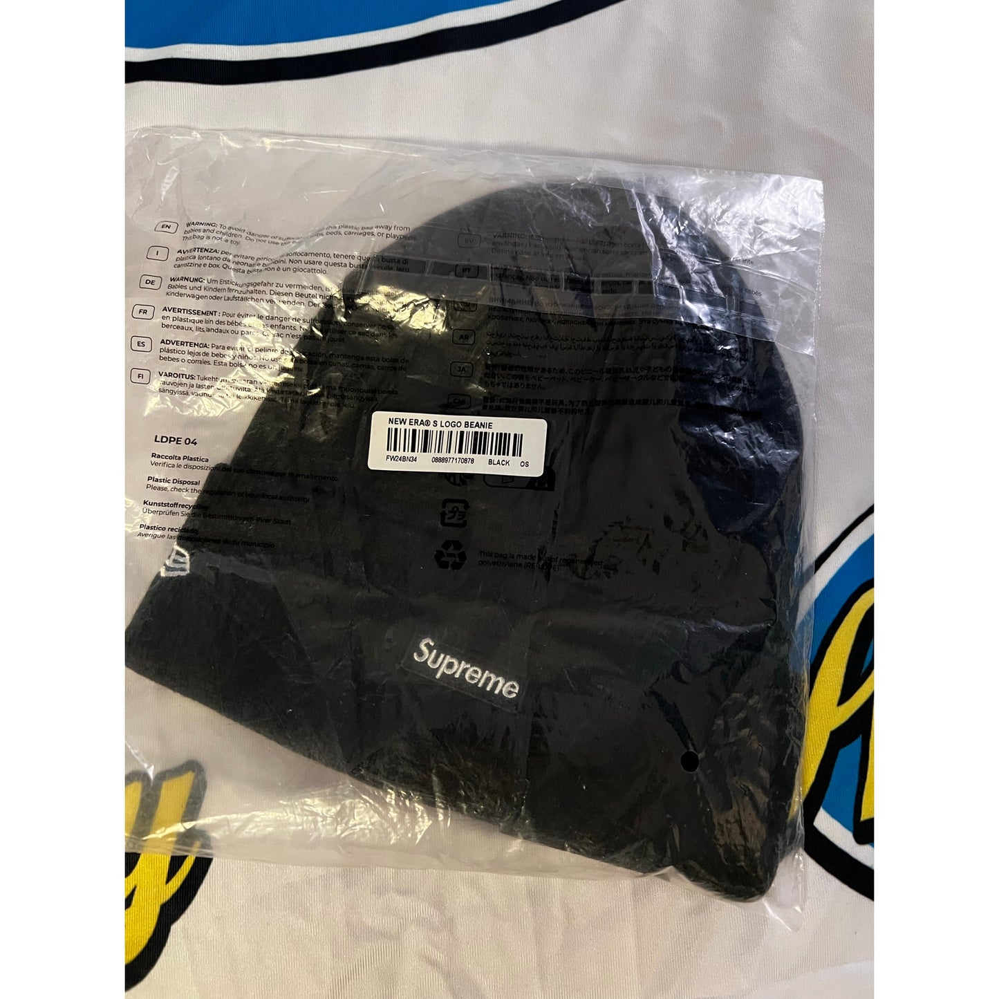 Supreme New Era S Logo Beanie (FW24)