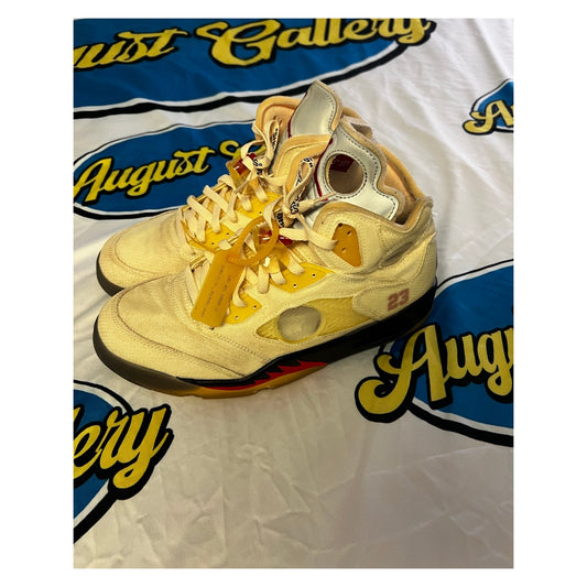Jordan 5 Retro Off-White Sail